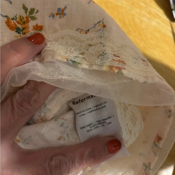 Reformation Julius Neena linen dress size 6 - Picture 10 of 10